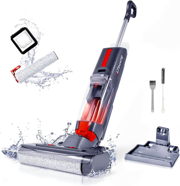Atvel F16 Ultimate Smart kabelloser, Leichter Nass-Trocken-Staubsauger mit Dual-Tank Design und Mopp