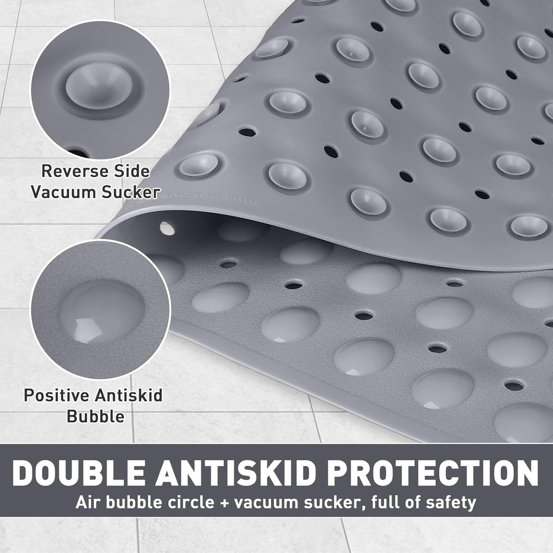 Walant Duschmatte rutschfest 70x70 cm,Badewannenmatte mit Saugnäpfen,BPA-frei PVC Bath Mat, Schimmel