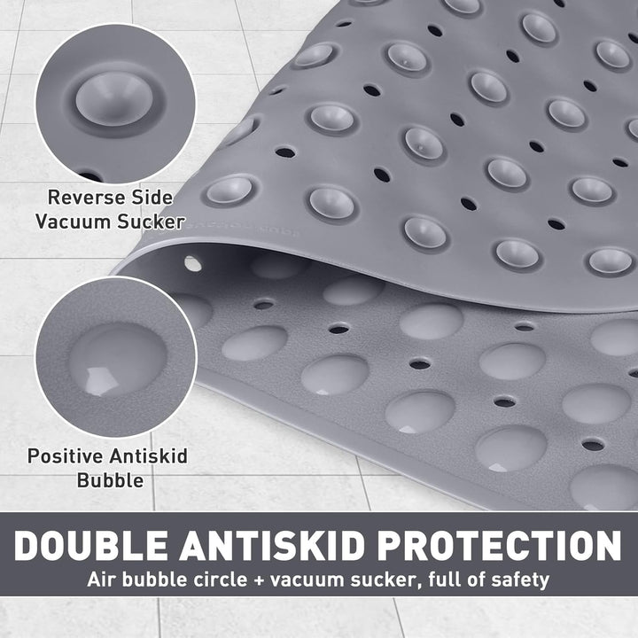 Walant Duschmatte rutschfest 70x70 cm,Badewannenmatte mit Saugnäpfen,BPA-frei PVC Bath Mat, Schimmel