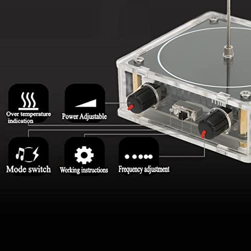 Musikalische Tesla-Spule, Berührbares Funkenbogen-Plasma-Bluetooth-Musikspulen-Kit, Drahtloses Lauts