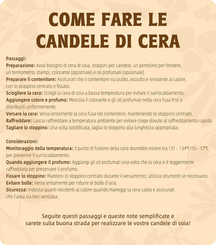 BOYUJK Sojawachs Flocken für Kerzen 4kg, Premium Natürlich Kerzenwachs, 100% Sojawachs für die Kerze