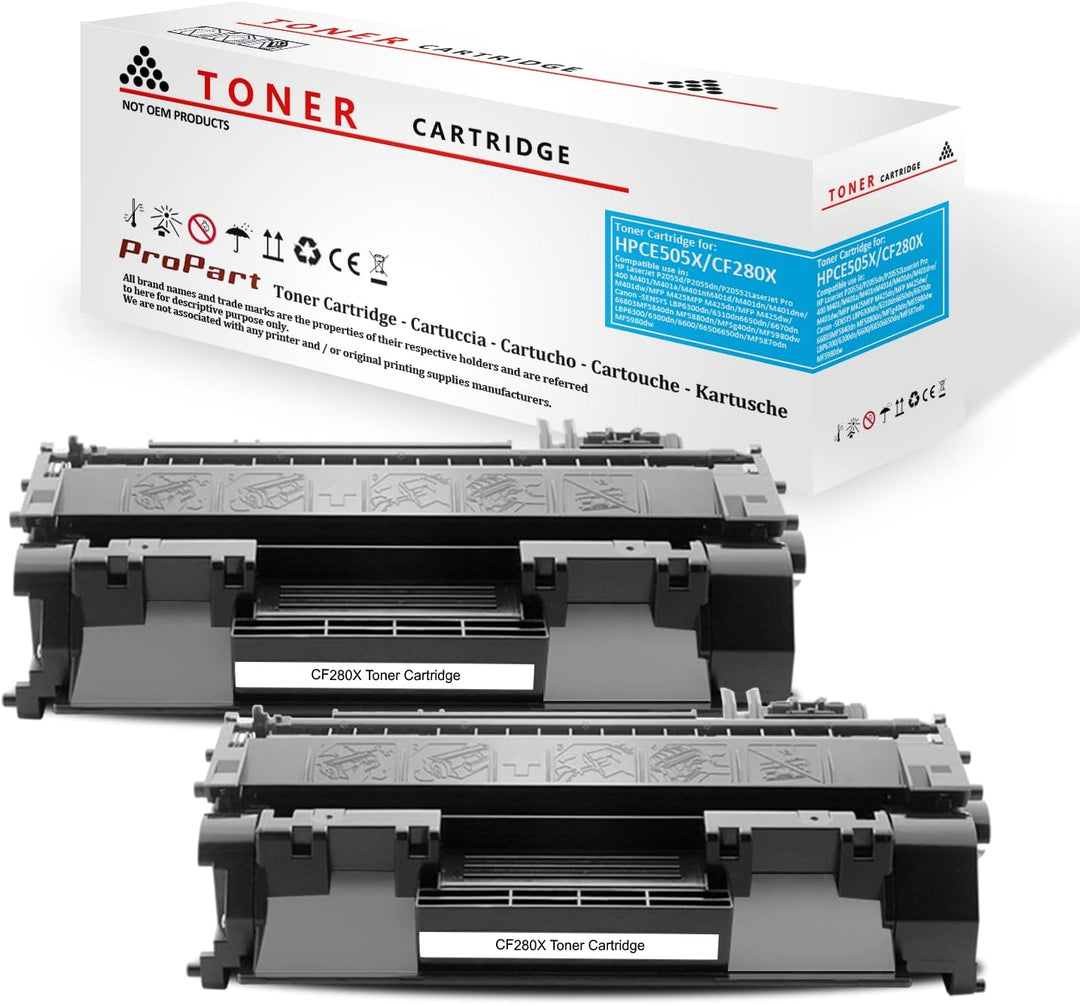 BeOne 2X 80X CF280X 80A CF280A Kompatible Tonerkartusche für Laserjet Pro 400 M401a M401d M401dn M40