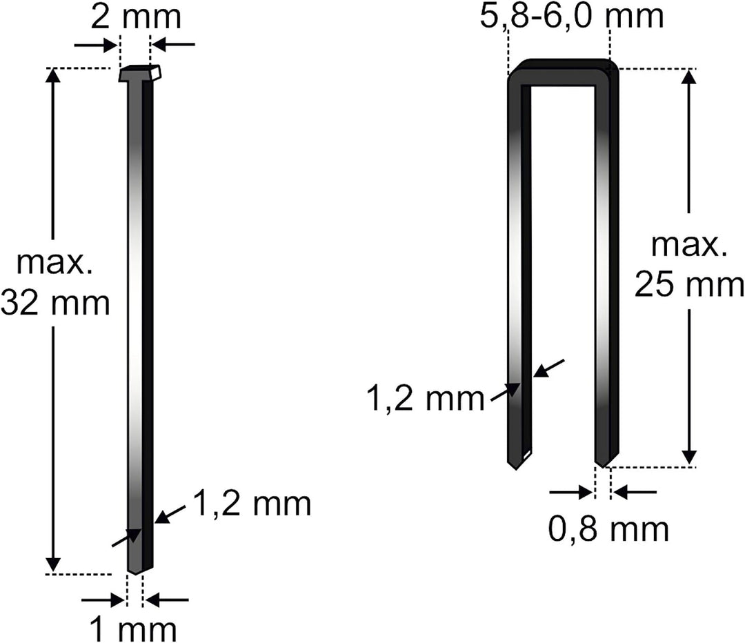 Brüder Mannesmann Werkzeuge Elektrotacker, 1 Stück,