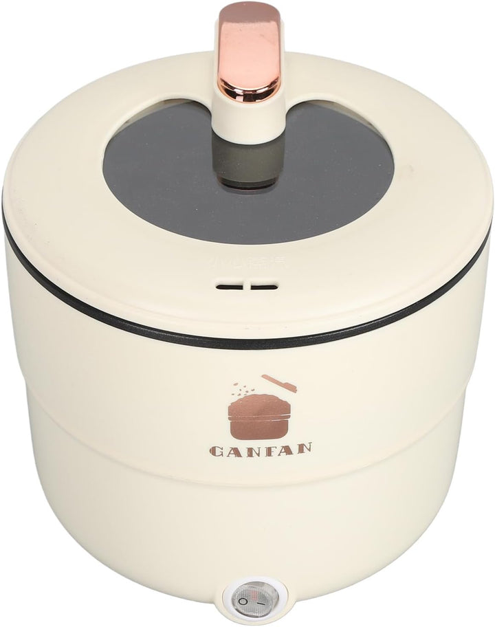 Mini Reiskocher, 1,8 L Reise Reiskocher, Kleiner Reiskocher für Auto Personal Maker, Tragbarer Koche