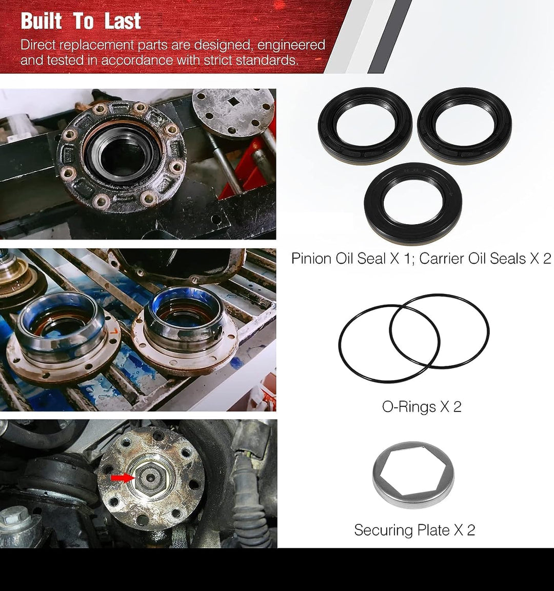 Typ 210 Differential Lager-Reparatursatz passend für BMW M3, M5, E36, E46, E28, E34, E39, E24, E23,