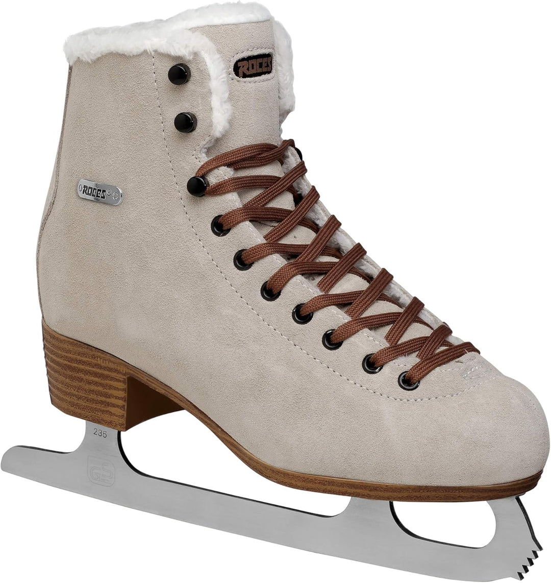 Roces Damen Suede Eco-fur Freizeit-Schlittschuh 41 suedebrown, 41 suedebrown