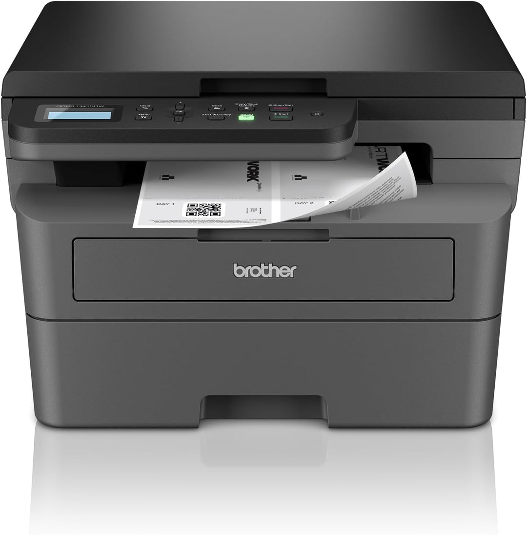 Brother MFC-L2860DW 4-in-1-Multifunktions-Laserdrucker, 34 ppm, Duplexdruck, 6,8 cm Touchscreen-Farb