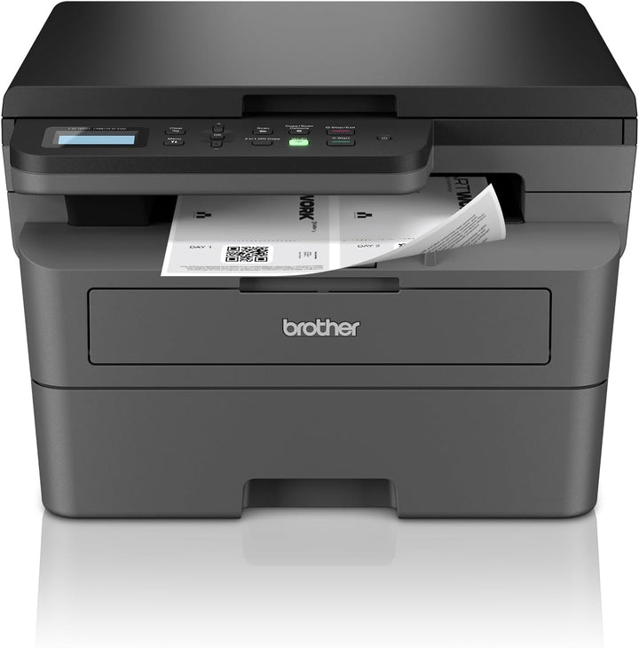 Brother MFC-L2860DW 4-in-1-Multifunktions-Laserdrucker, 34 ppm, Duplexdruck, 6,8 cm Touchscreen-Farb