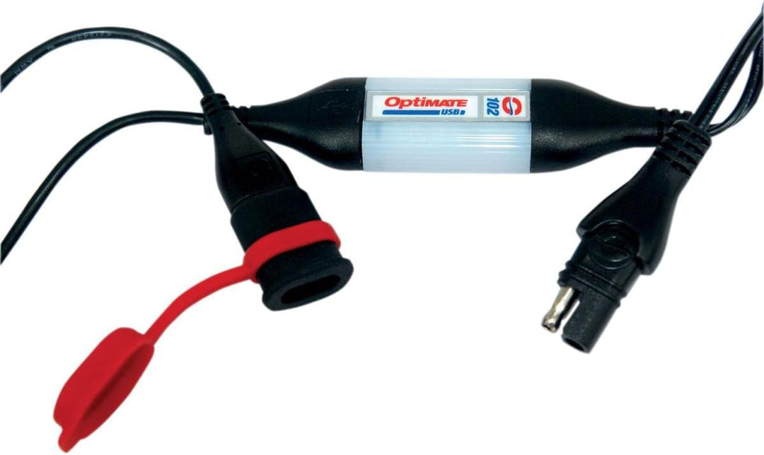TecMate OptiMATE USB O-102, 1000mA USB-Ladegerät mit automatischer Abschaltung zum Schutz der Batter