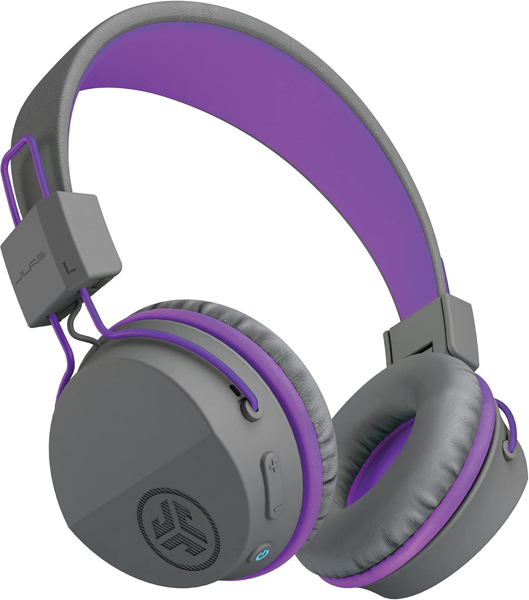 JLab JBuddies Children's Bluetooth Headphones, Wireless, Over Ear Children's Headphones with Microph