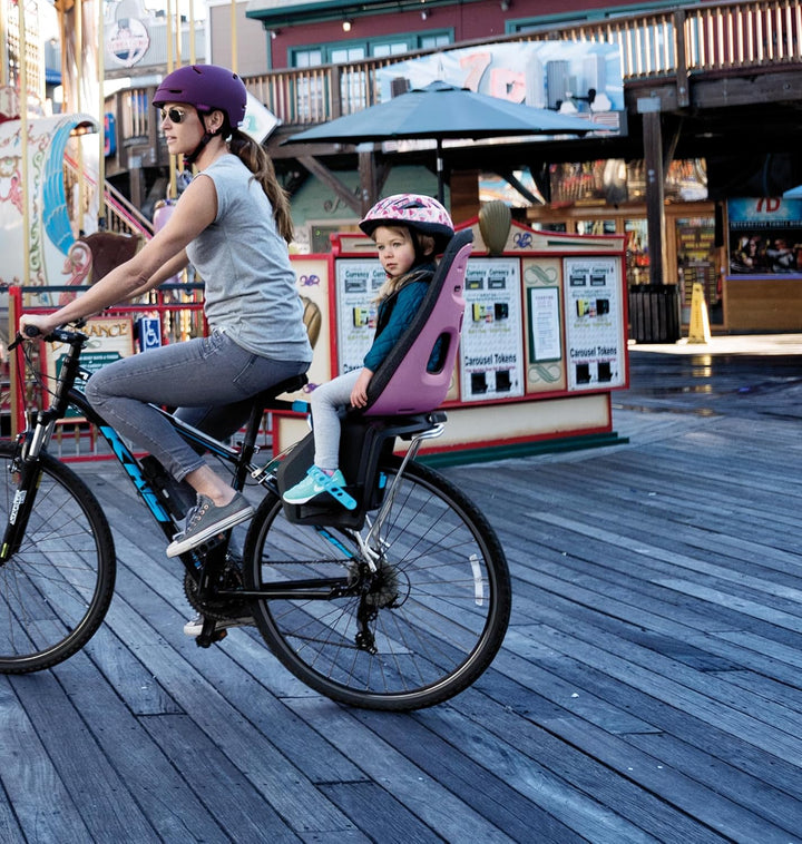 ABUS Kinderhelm Smooty 2.0 - Robuster Fahrradhelm für Kleinkinder im Beifahrersitz - für Mädchen und