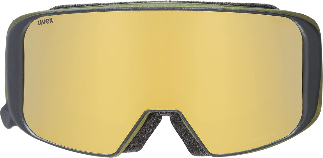 uvex Unisex Saga To Skibrille (1er Pack) Einheitsgrösse croco mat/gold-LGL clear, Einheitsgrösse cro