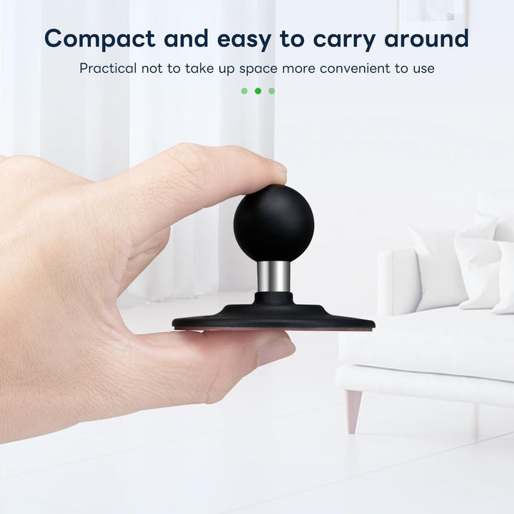 FANAUE 1 Zoll Kugelkopf Magnetständer Halterung Kompatibel mit RAM Mount B Grösse Doppelsockelarm, 1