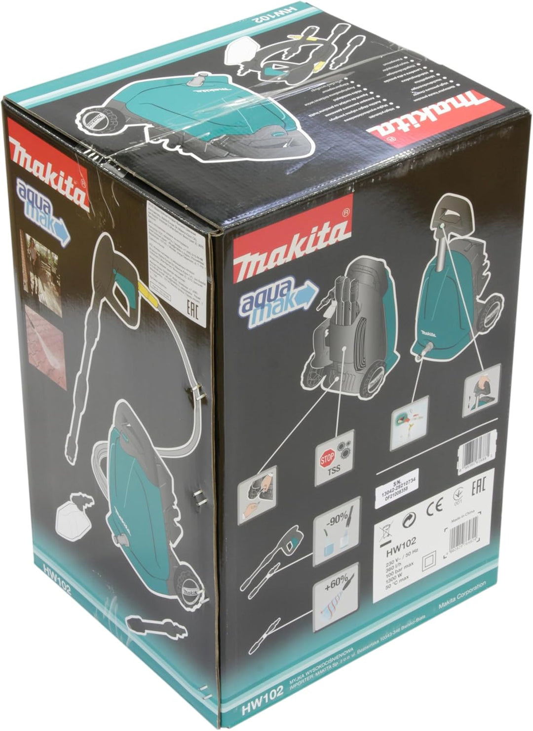 Makita HW102 Hochdruckreiniger 100 bar