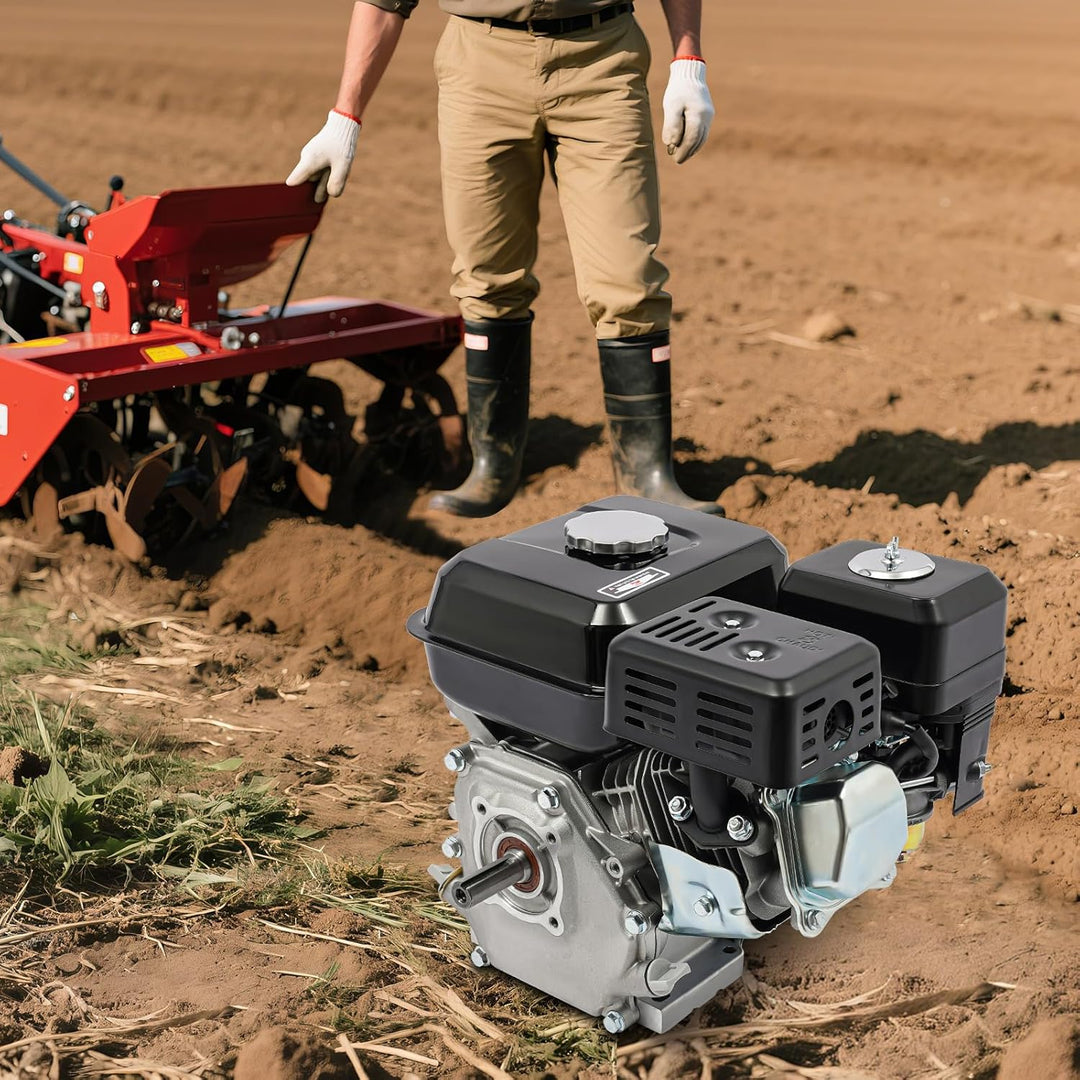 BJTDLLX 7.5 PS 210cc Benzinmotor Kartmotor Standmotor Antriebsmotor 4 Takt 3600 U/min Ersatzmotor 20