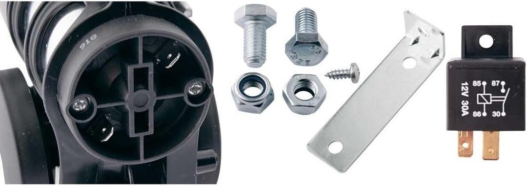 HELLA Horn CA26 - 12V - 115dB(A) - Frequenzbereich: 520/660Hz - Hochton - elektrisch-pneumatisch - G