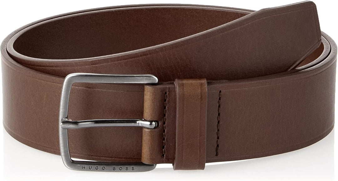 BOSS Herren Gürtel 80 Dark Brown202, 80 Dark Brown202