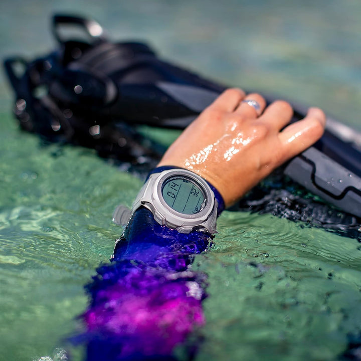 AQUALUNG Unisex-Adult I200c Dekompressionstauchcomputer, Charcoal, Standard Size EU