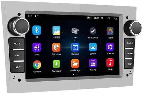 CAMECHO Android 10 2-DIN Autoradio mit Navi für Opel Corsa d/Astra h/Zafira b/Meriva/Vivaro Radio,7