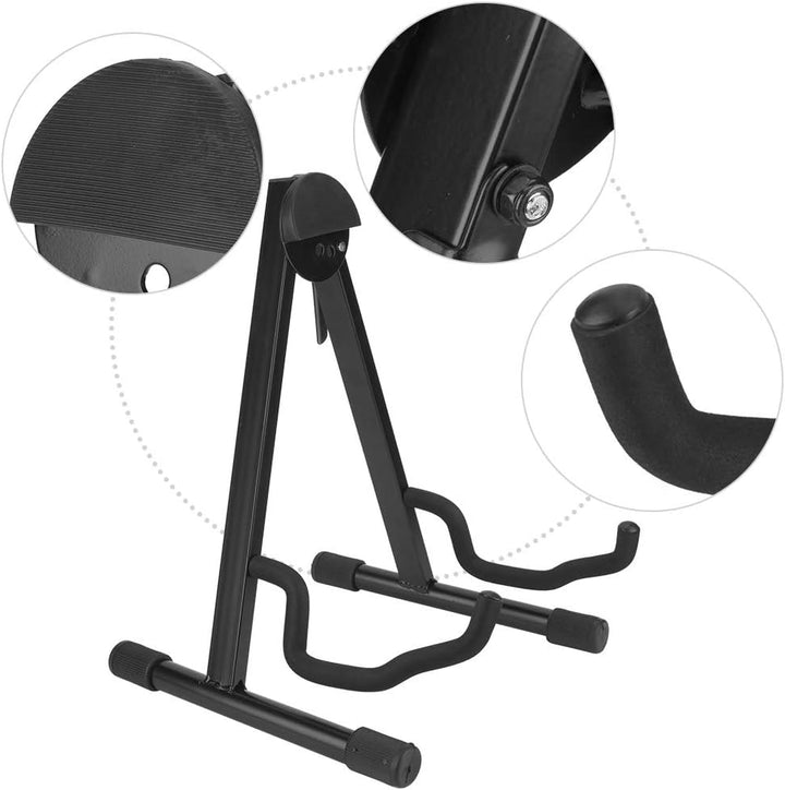 Cello-Ständer, verstellbar, zusammenklappbar, A-Rahmen, Stahl, Vorzeigeständer, Gitarrenständer aus