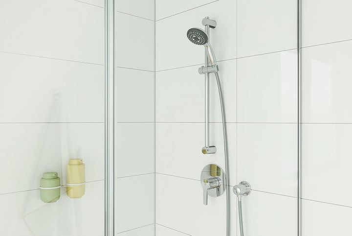 GROHE QUICKFIX Start - Einhand-Brausearmatur (Wandmontage, Fertigmontageset, langlebige Oberfläche),