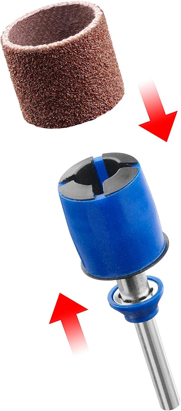 Dremel SpeedClic SC456B Metall-Trennscheiben, Zubehörsatz & SC407 EZ SpeedClic Schleifband mit Schle
