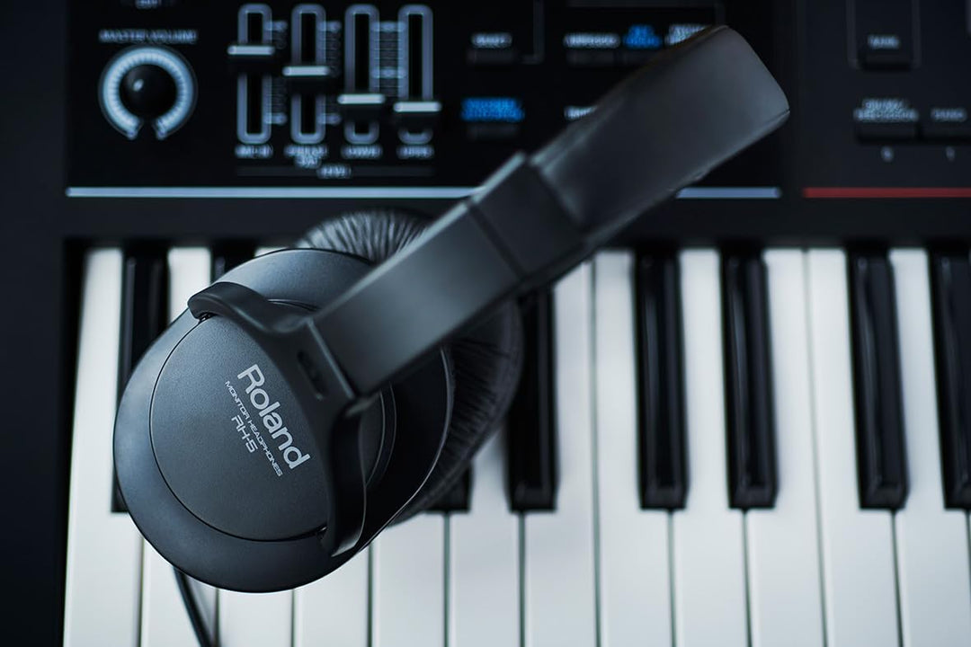 Roland RH-5 Monitoring-Kopfhörer zum täglichen Produzieren und Musikhören Single, Single
