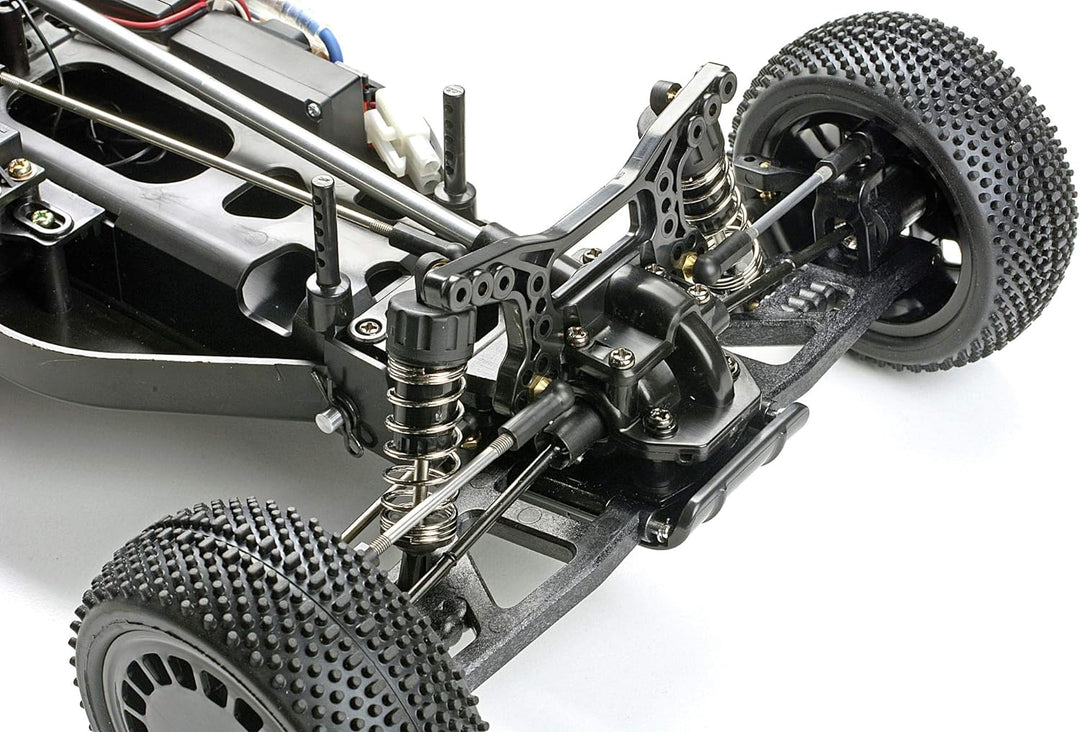 Tamiya 300158370 1:10 Dark Impact 4WD Buggy DF-03, ferngesteuertes Auto, RC Fahrzeug, Modellbau, Bau