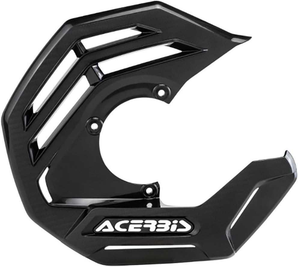 Acerbis X-Future 2802010001 Scheibenabdeckungen, Schwarz, schwarz