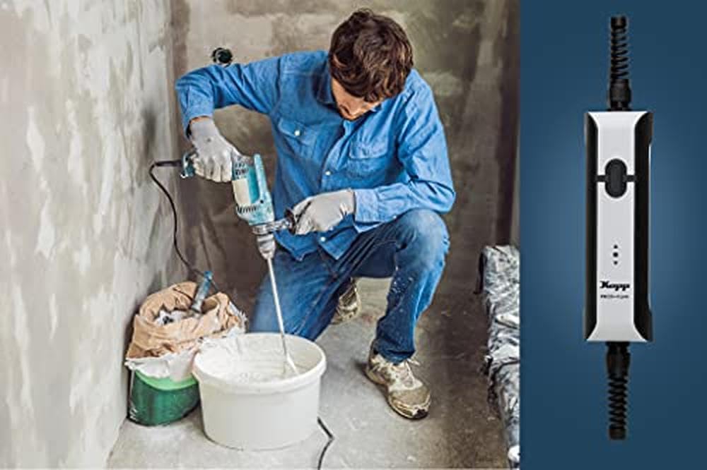 Kopp 143800015 PRCD-S, IP44, 230 VAC, im robusten Koffer, Vollgummi-Stecker und Vollgummi-Kupplung m