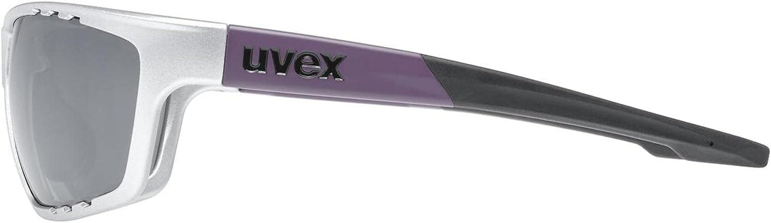uvex Unisex – Erwachsene, sportstyle 706 Sportbrille Einheitsgrösse silver plum matt/silver, Einheit