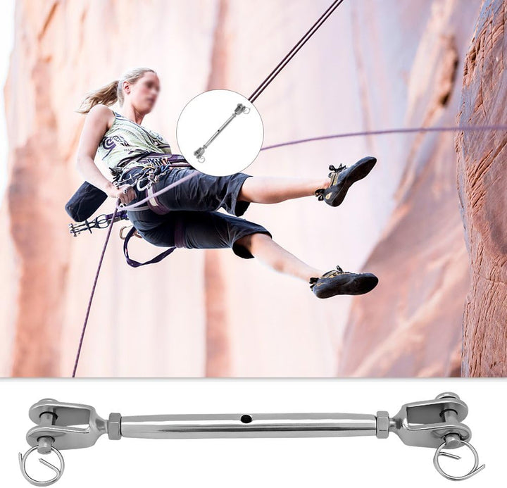 Spannschloss, Spannschloss mit Geschlossener Backe aus Edelstahl 304 Takelageschraube M5 M6 M8 M10 M