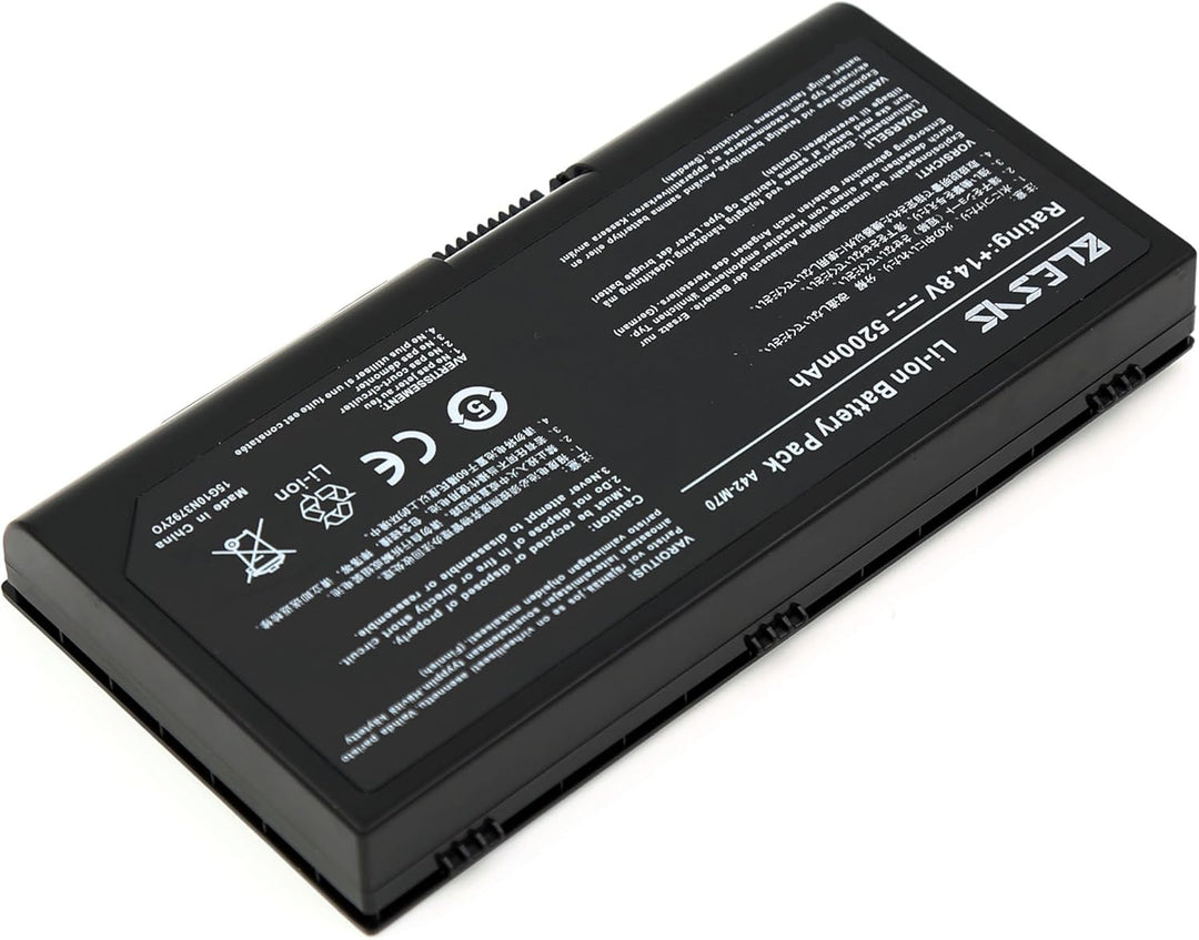 BLESYS 14.8V A42-M70 Akku für ASUS M70V X71 G71 X72 N70SV Serie Laptop 4400mAh