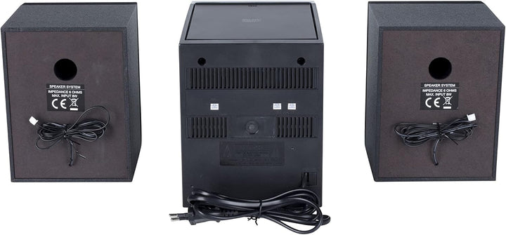 Universum MS 300-21 Stereoanlage AUX, Bluetooth®, CD, DAB+, UKW, USB, Akku-Ladefunktion, Inkl. Fernb