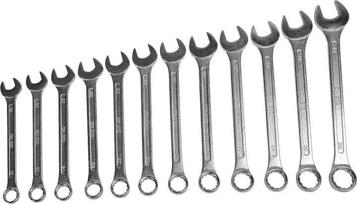 Brüder Mannesmann Gabel-Ringschlüsselsatz, 25-tlg., 7-32 mm, CV, M 130-25