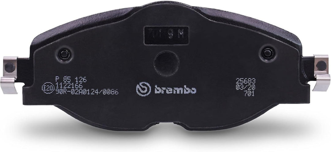 Brembo P85126 Vordere Bremsbeläge, Anzahl 4 Single, Single