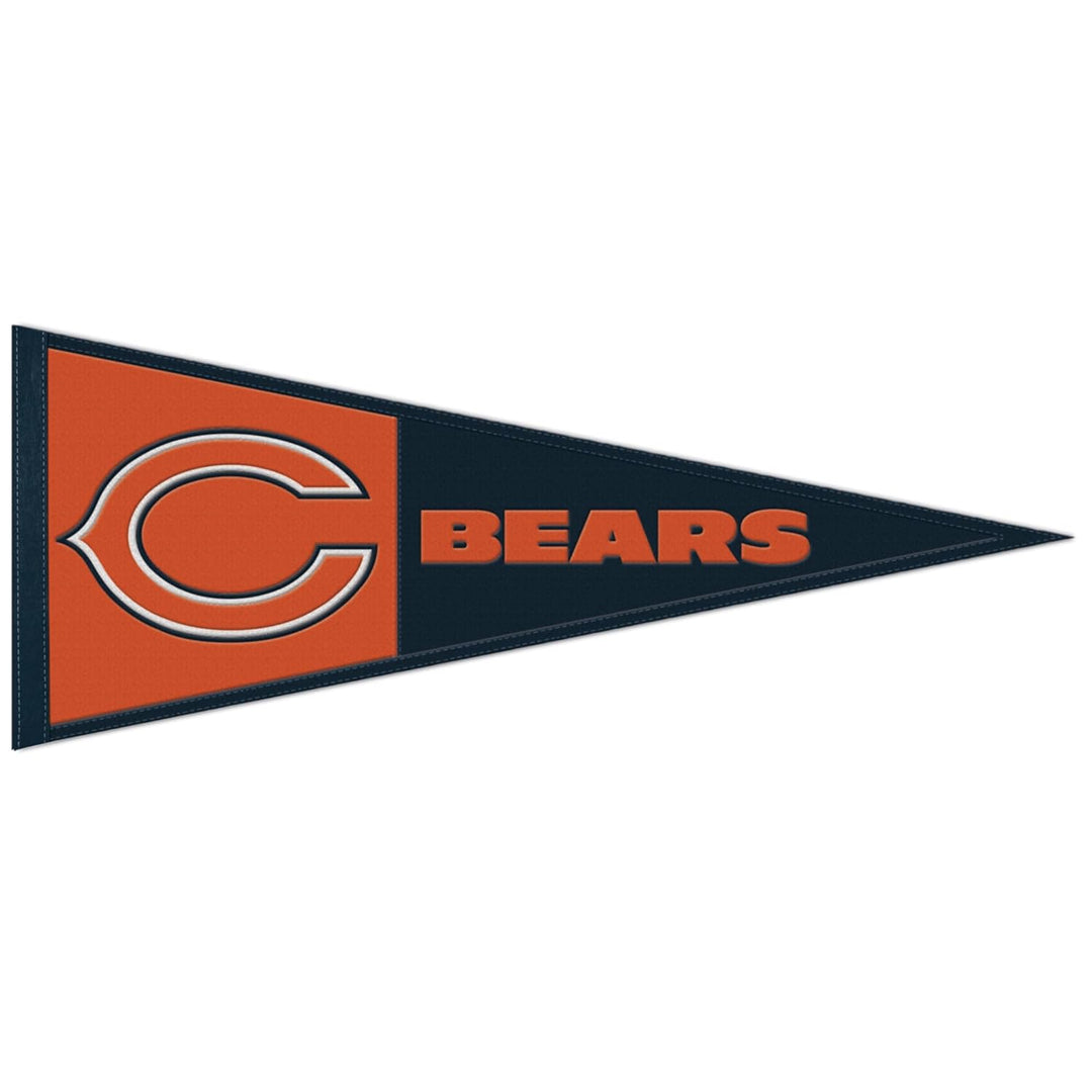 WinCraft NFL Wool Wimpel 80x33cm Chicago Bears