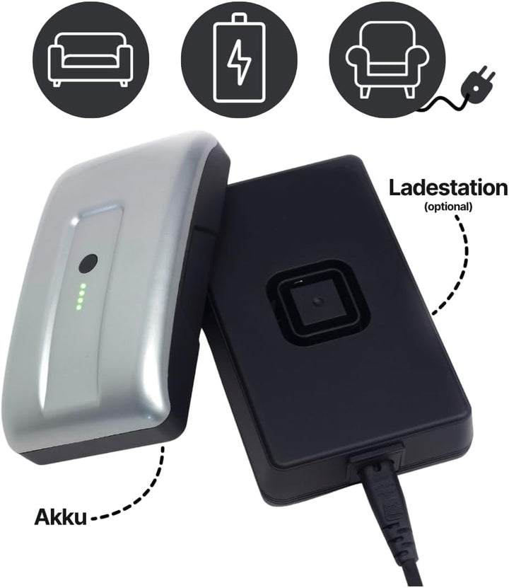 REALLaxx Ersatz-Akku passend für elektrische Himolla Polstergarnituren, Sofas & Sessel, Netzteil/Ger