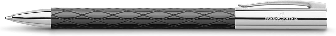 Faber-Castell 148900 - Drehkugelschreiber AMBITION Edelharz Rhombus, Mine: B, inklusive Geschenkverp