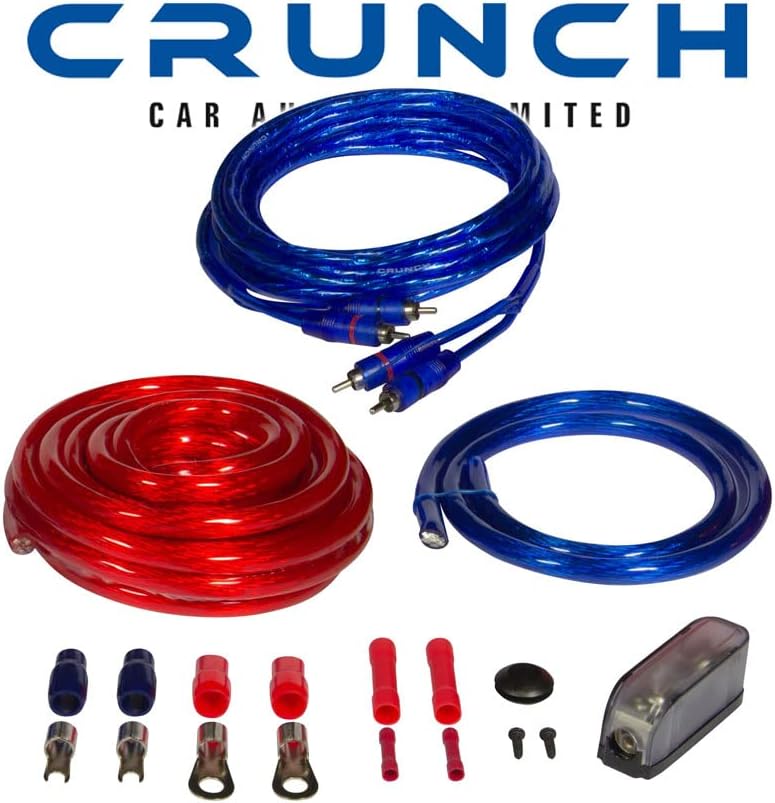 Crunch CRK25 5m Car HiFi Endstufen-Anschluss-Set 25mm²