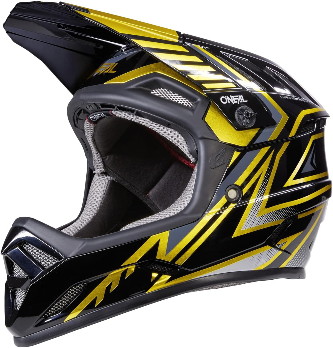 O'NEAL | Mountainbike-Helm | MTB Downhill | Nach Robustes ABS, Ventilationsöffnungen für Luftstrom &