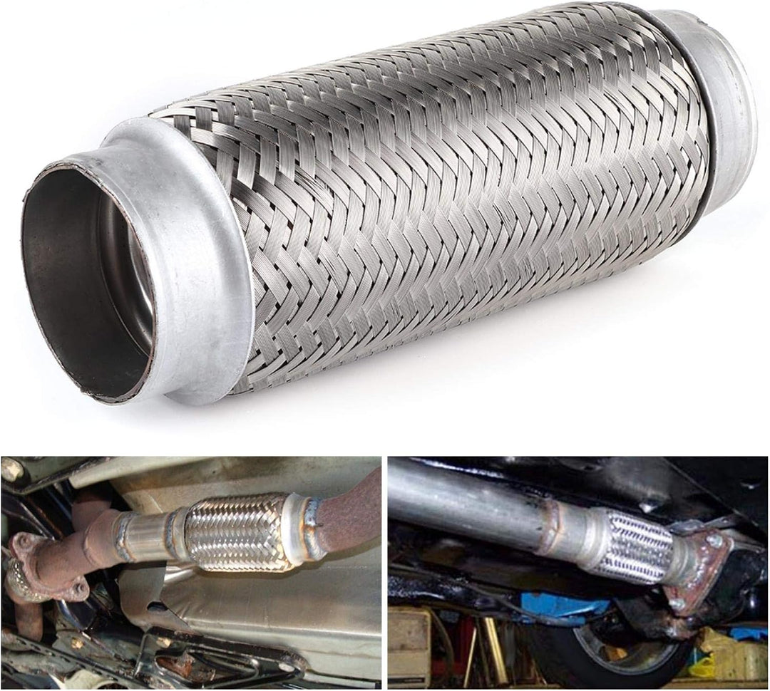 Flexibles Auspuffrohr, Edelstahl-Auspuff Flexibles Rohr Flexi Joint Repair Tube Autozubehör[55MM*200