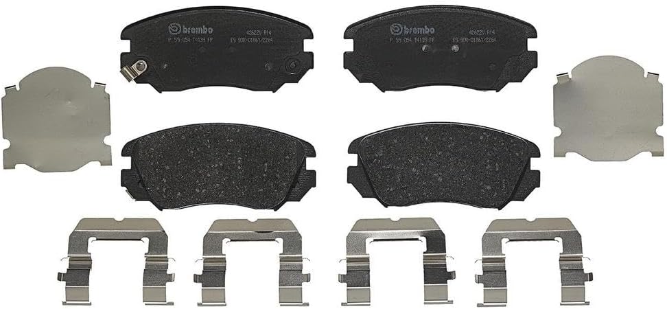 Brembo P 59 054 Bremsbelagsatz, Scheibenbremse - (4-teilig)