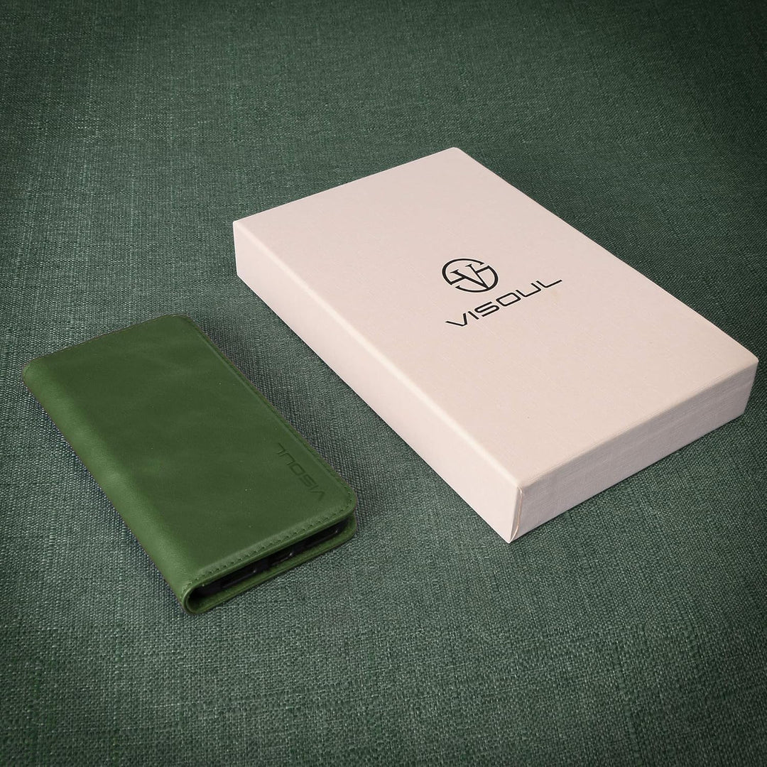 VISOUL iPhone SE 2022/2020 Hülle, iPhone 8/7 Handyhülle,Stossfeste Schutzhülle [Erstklassiges Rindsl