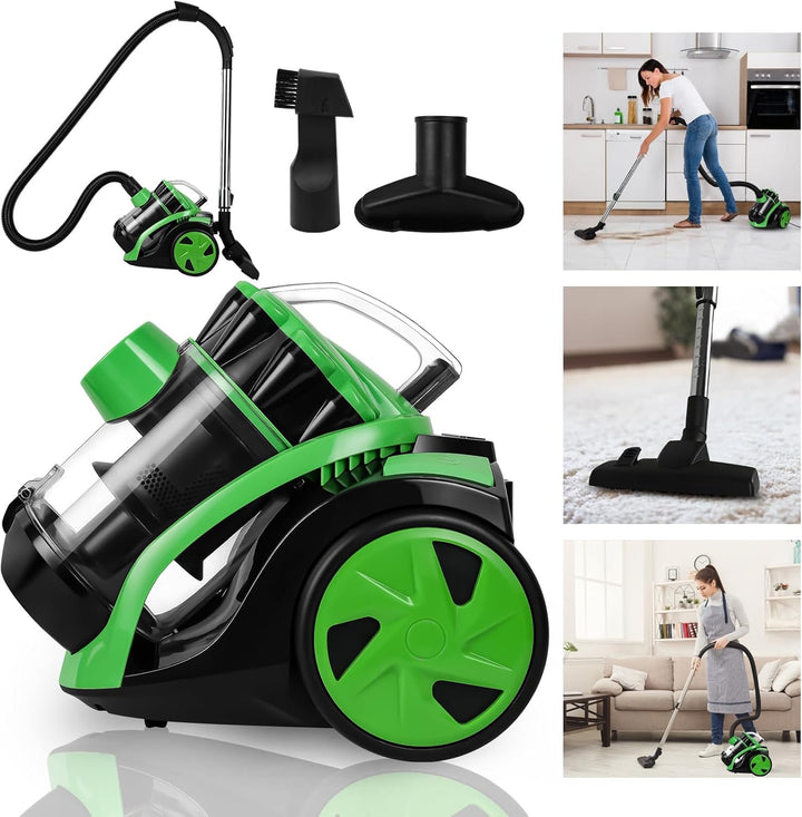 Daromigo beutelloser staubsauger,staubsauger Starke saugleistung 900W,Bodenstaubsauger,Vacuum Cleane