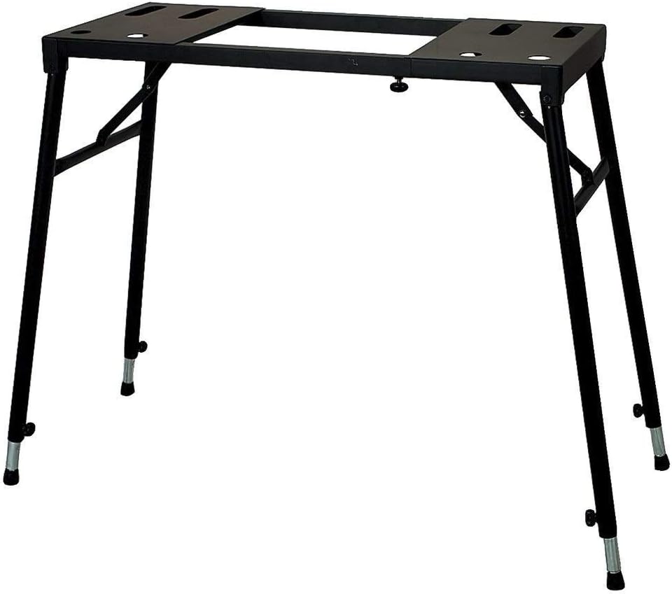 GEWA Geräteständer EQS-10 (Klavier Equipment, Keyboard und E-Piano, Höhenverstellbar, Breitenverstel