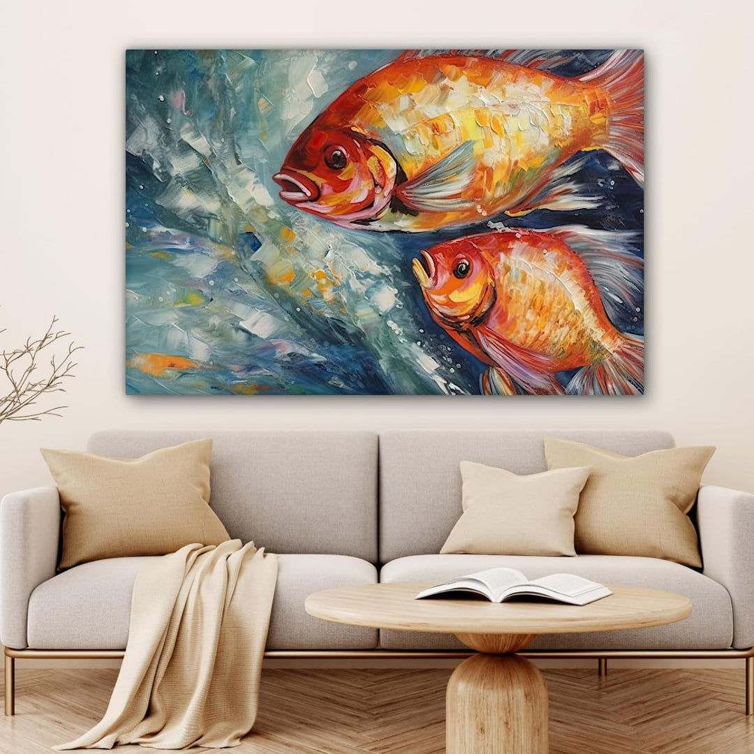 MuchoWow© Leinwand Gross 120x80 cm XXL Deko Schlafzimmer Aesthetic Leinwandbilder Wohnzimmer Gemälde