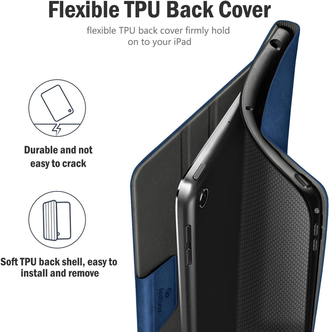 Antbox Hülle für iPad Mini 5 2019 7.9 Zoll/iPad Mini 4 mit Apple Pencil Halter Auto Schlaf/Wach Funk