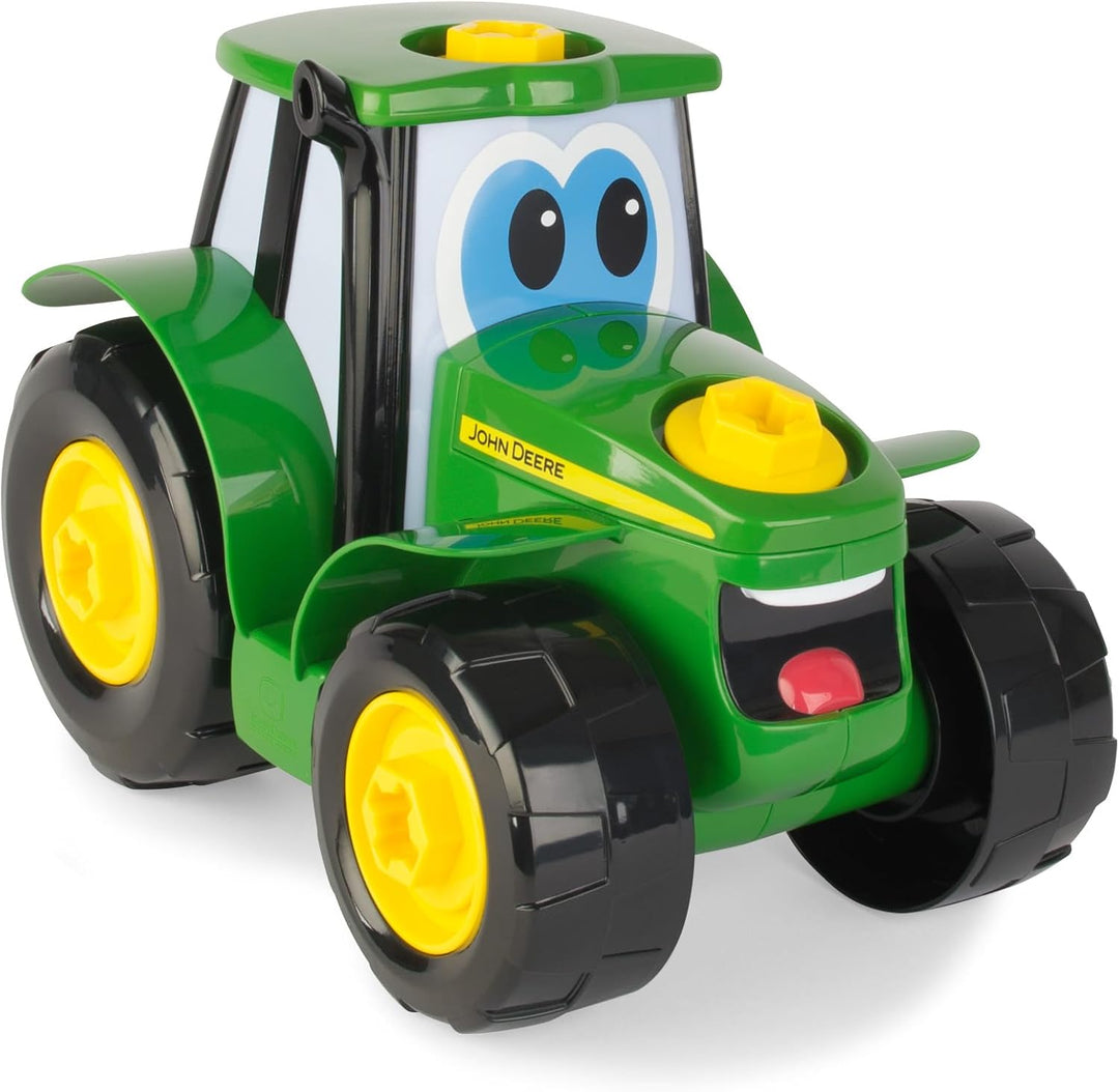 John Deere 46655 Bau-Ihr-Ihnen-Johnny-Traktor, Kinder Traktor zum Selbstbauen, Hochwertiger für Kind