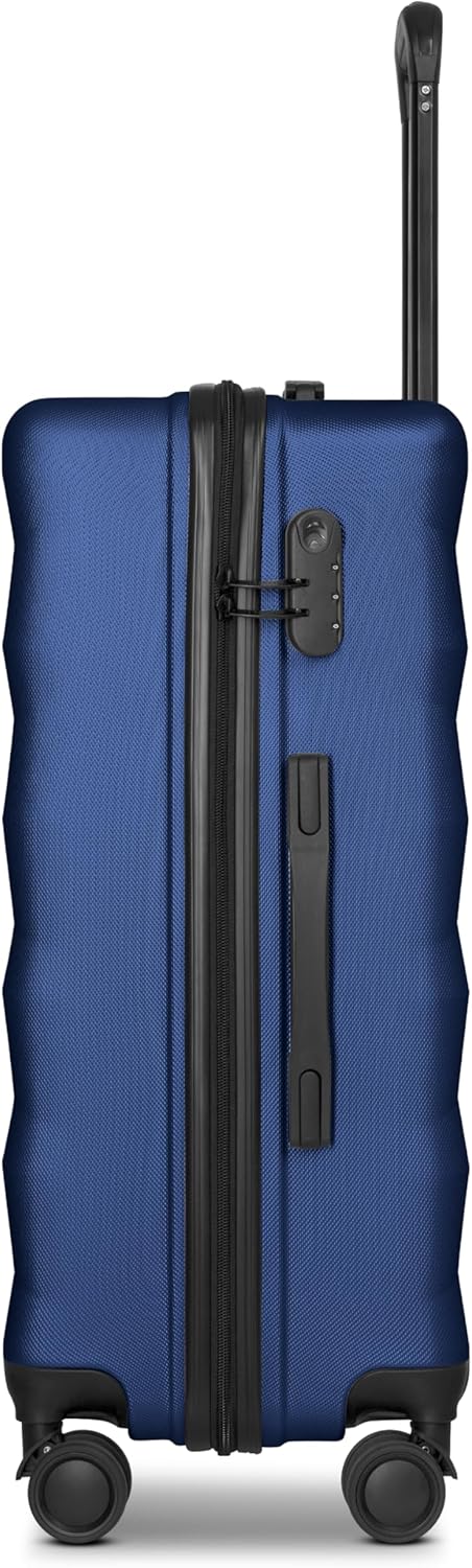 SMARTBOX Hartschalen Koffer-Set 3-teilig für Damen & Herren | leichte & stabile Reise-Trolleys aus h